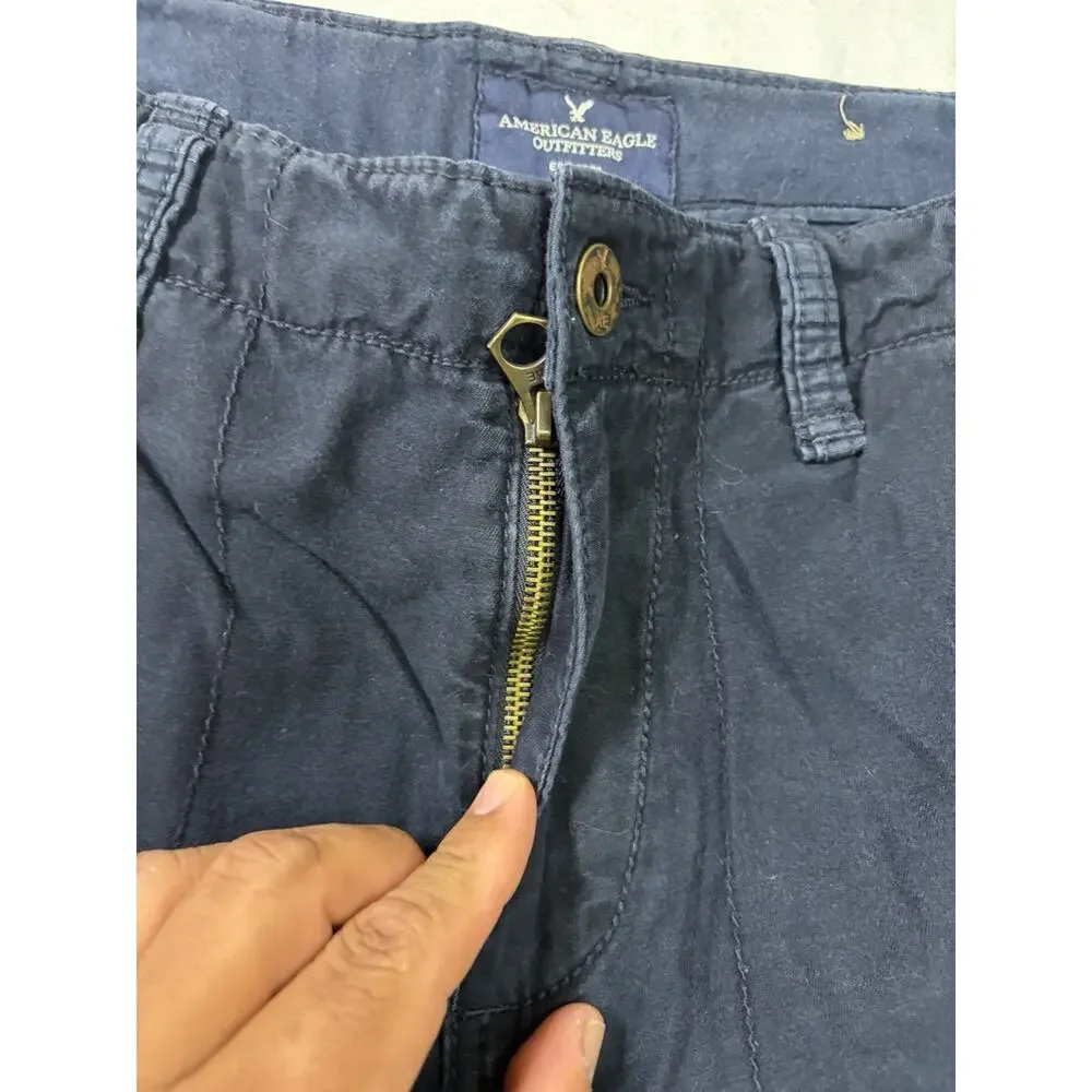 American Eagle Outfitters Cargo Shorts Men’s Size 30 Navy Classic Utility